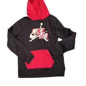 Nike Air Black and Red Pullover